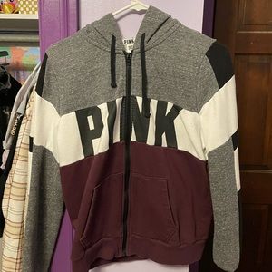 PINK Zip Up Jacket